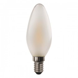 LED КРУШКА C37 С НАКРЪСТЕНИ ФИЛАМЕНТИ 6.5W E14 6500K ДИМИРУЕМА