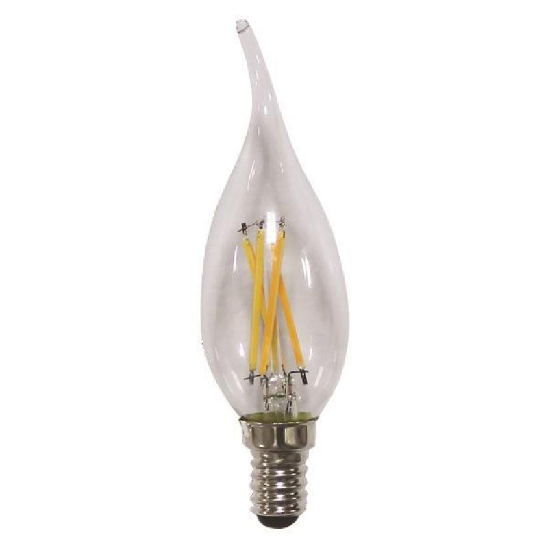 LED КРУШКА C37 КРЪСТЕНА НИТКА 4.2W E14 2700K ДИМИРУЕМА LED КРУШКА C37 КРЪСТЕНА НИТКА 4.2W E14 2700K ДИМИРУЕМА