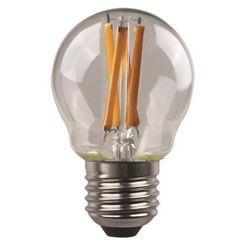 LED КРУШКА G45 С КРЪСТОВИ ФИЛАМЕНТИ 6.5W E27 4000K