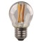 LED LAMP G45 CROSSED FILAMENT 4.2W E27 3000K 220-240V 147-78261