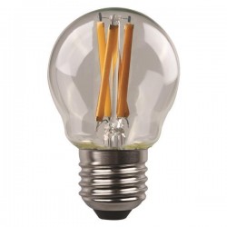 LED LAMP G45 CROSSED FILAMENT 6.5W E27 2700K 220-240V 147-78292
