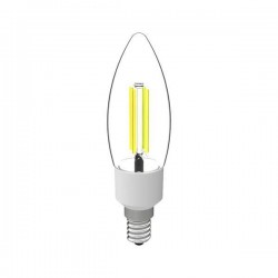 КРУШКА C35 ФИЛАМЕНТ 2,5W 525LM E14 3000K CLEAR