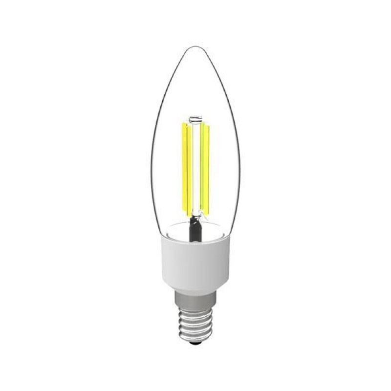 КРУШКА C35 ФИЛАМЕНТ 2,5W 525LM E14 3000K CLEAR