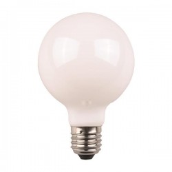 LED LAMP GLOBE G95 CROSSED FILAMENT 11W Ε27 4000K 220-240V MILKY 147-78412