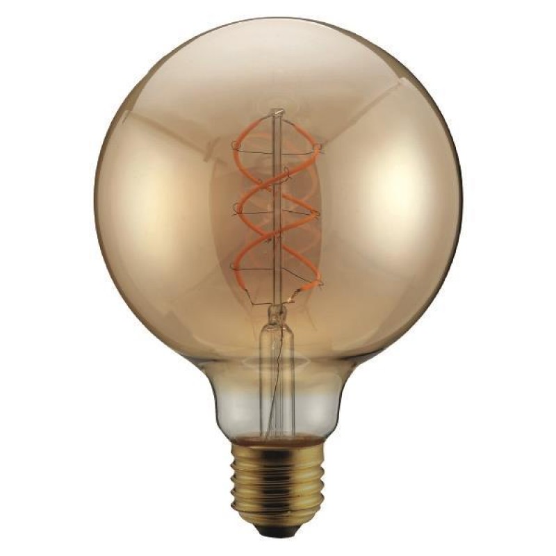 LED КРУШКА G95 FILAMENT DECOR 5W E27 1800K ЗЛАТИСТА LED КРУШКА G95 FILAMENT DECOR 5W E27 1800K ЗЛАТИСТА