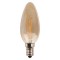 LED КРУШКА C37 КРЪСТОСАНА НИТКА 4.5W E14 2400K ЗЛАТИСТА ДИМИРУЕМА