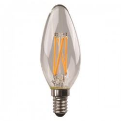 LED LAMP C37 CROSSED FILAMENT 6.5W E14 2700K 220-240V BLISTER 147-79113 LED LAMP C37 CROSSED FILAMENT 6.5W E14 2700K 220-240V BLISTER 147-79113