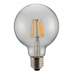 LED LAMP GLOBE G95 FILAMENT 8W Ε27 6500K 220-240V DIMMABLE CLEAR 147-81436 LED LAMP GLOBE G95 FILAMENT 8W Ε27 6500K 220-240V DIMMABLE CLEAR 147-81436