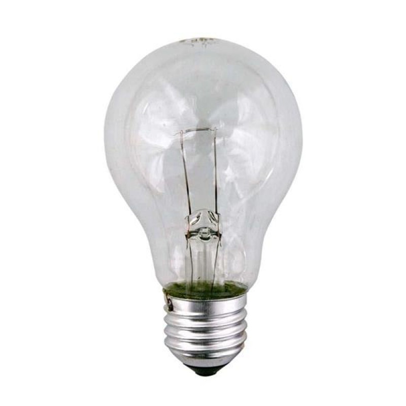 КРУШКА A60 60W E27 ПРОЗРАЧНА 12V