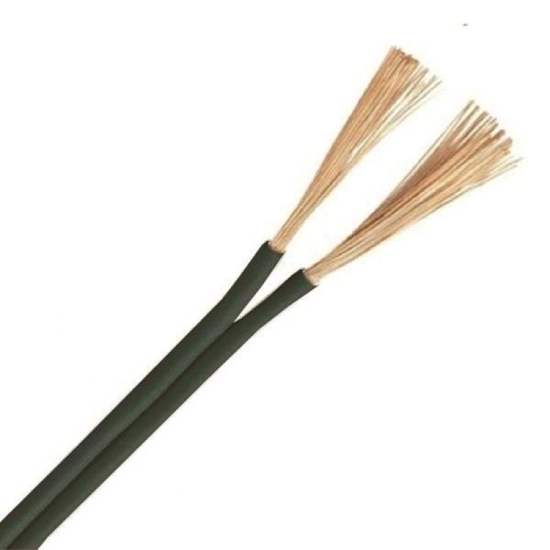 КАБЕЛ NYFAZ H03VH-H 2X0,75 MM2 ЧЕРЕН