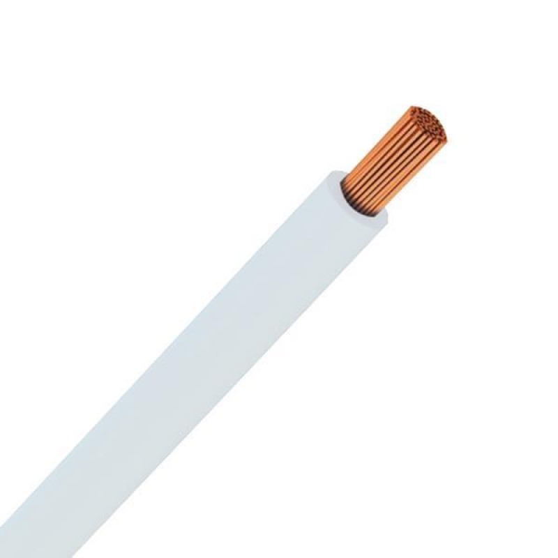 КАБЕЛ NYAF H05V-K 1Х1MM2 БЯЛ КАБЕЛ NYAF H05V-K 1Х1MM2 БЯЛ