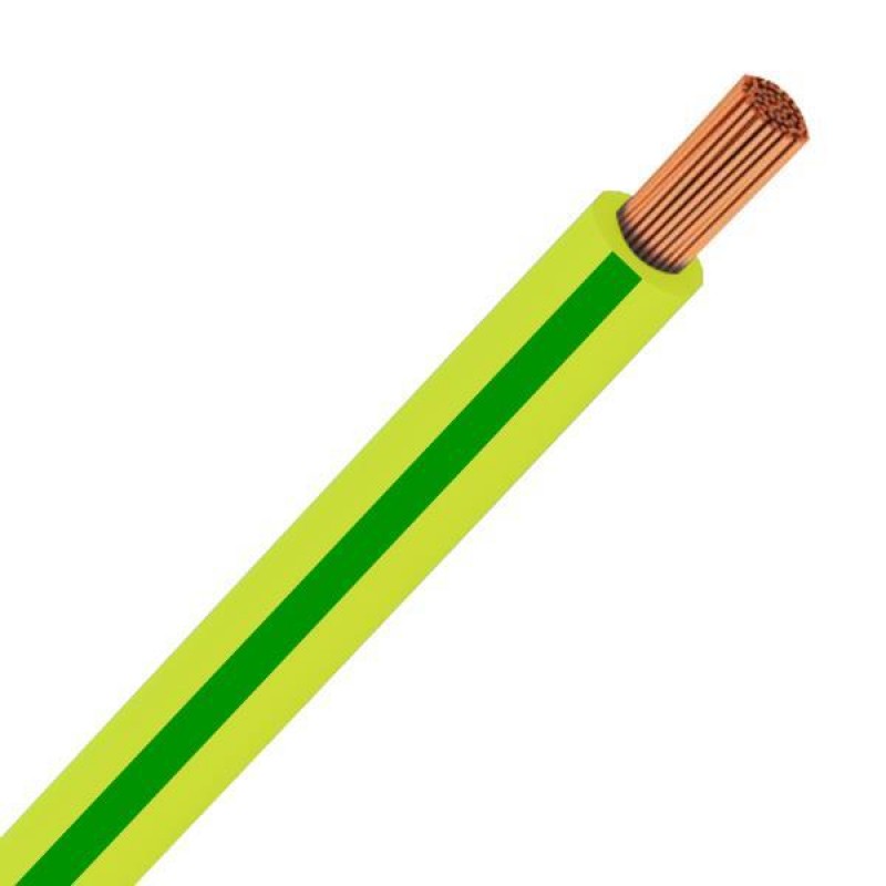 CABLE NYAF ΗΟ5V-K 1Χ1,5mm2 GREEN/YELLOW 150-13412