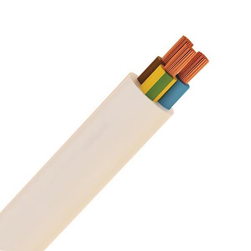 КАБЕЛ ГЪВКАВ H03VV-F 4X0,75MM2 СИВ