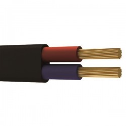 OVAL CABLE H03VVH2-F 2X0.75mm2 (BLUE-BROWN) BLACK 150-19001 OVAL CABLE H03VVH2-F 2X0.75mm2 (BLUE-BROWN) BLACK 150-19001