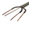 СИВ ДВУЖИЛЕН ПЛОСЪК КАБЕЛ 3X1,5+1MM2