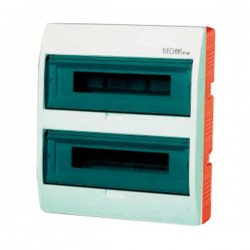 FUSE BOX FLUSH MOUNTING ELEGANT RP 2X18 IP 40 (PE+N) 151-25025 FUSE BOX FLUSH MOUNTING ELEGANT RP 2X18 IP 40 (PE+N) 151-25025