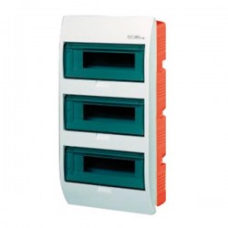 FUSE BOX FLUSH MOUNTING ELEGANT RP 3X12 IP 40 (PE+N) 151-25026 FUSE BOX FLUSH MOUNTING ELEGANT RP 3X12 IP 40 (PE+N) 151-25026