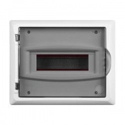 FUSE BOX FLUSH MOUNTING ECONOMIC BOX RP 1X8 IP 40 (PE+N) 151-25031 FUSE BOX FLUSH MOUNTING ECONOMIC BOX RP 1X8 IP 40 (PE+N) 151-25031