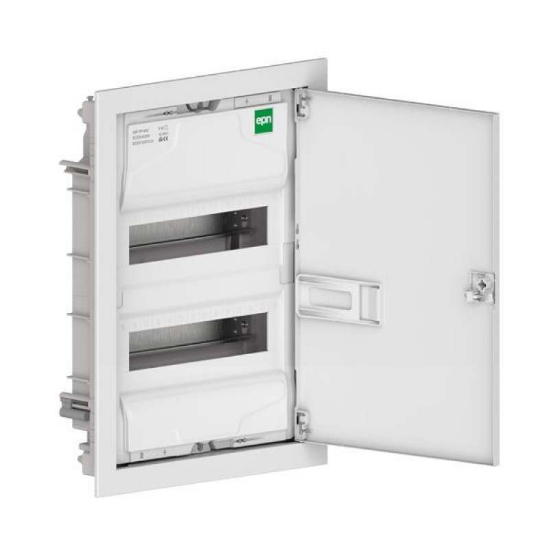 FUSE BOX FLUSH MOUNTING MSF RP 2X12 IP 30 (PE+N) 151-25081
