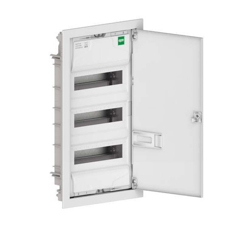 FUSE BOX FLUSH MOUNTING MSF RP 3X12 IP 30 (PE+N) 151-25082