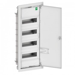 FUSE BOX FLUSH MOUNTING MSF RP 4X12 IP 30 (PE+N) 151-25083