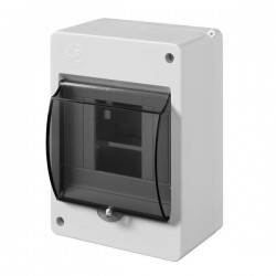FUSE BOX EXTERNAL MINI CASINGS SURFACE MOUNTED S-4 WITH GLASS IP20 151-25105 FUSE BOX EXTERNAL MINI CASINGS SURFACE MOUNTED S-4 WITH GLASS IP20 151-25105