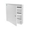 FUSE BOX FLUSH MOUNTING METALLIC KRAFT 3X24  IP30 (PE+N) 151-25222