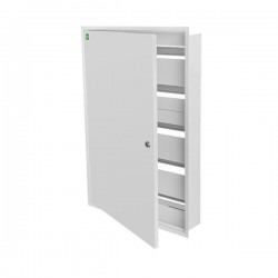 FUSE BOX FLUSH MOUNTING METALLIC KRAFT 5X24 IP30 (PE+N) 151-25224 FUSE BOX FLUSH MOUNTING METALLIC KRAFT 5X24 IP30 (PE+N) 151-25224