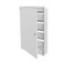 FUSE BOX FLUSH MOUNTING METALLIC KRAFT 5X24  IP30 (PE+N) 151-25224