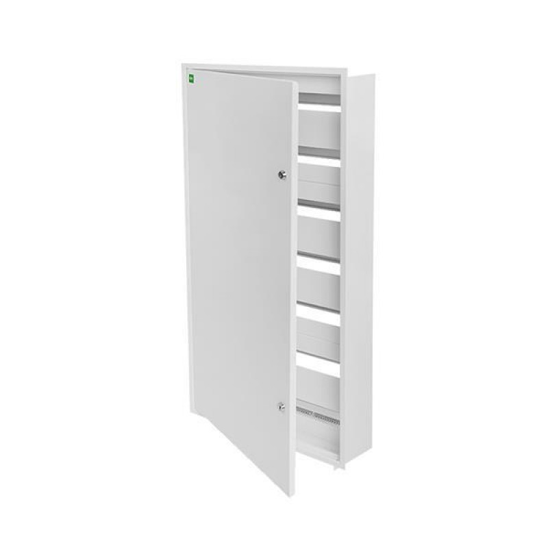 FUSE BOX FLUSH MOUNTING METALLIC KRAFT 7X24  IP30 (PE+N) 151-25226