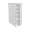 FUSE BOX EXTERNAL METALLIC KRAFT 5X24  IP30 (PE+N) 151-25234