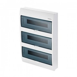 FUSE BOX EXTERNAL ELEGANΤ 3Χ18 IP40 (PE+N) 151-25254