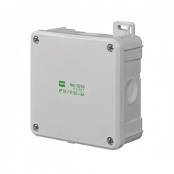 JUNCTION BOX WHITE 2K 98X98X46 IP 55/65 151-25520 JUNCTION BOX WHITE 2K 98X98X46 IP 55/65 151-25520