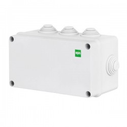 INDUSTRIAL JUNCTION BOX N/T WITH 8 GLANDS 156Χ95Χ68 IP5 151-25572 INDUSTRIAL JUNCTION BOX N/T WITH 8 GLANDS 156Χ95Χ68 IP5 151-25572