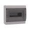 FUSE BOX EXTERNAL 8M IP40 (9700.08) GREY 151-31122