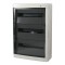 FUSE BOX EXTERNAL 54M IP65 (940.54) GREY 151-31156