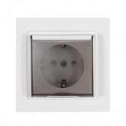 DESPINA CHILDPROOF SOCKET OUTLET EARTHED SCREW TYPE WITH COVER WHITE 152-10135 DESPINA CHILDPROOF SOCKET OUTLET EARTHED SCREW TYPE WITH COVER WHITE 152-10135