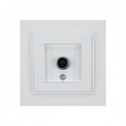 DESPINA TV SOCKET OUTLET - THROUGH LINE WHITE 152-10143 DESPINA TV SOCKET OUTLET - THROUGH LINE WHITE 152-10143