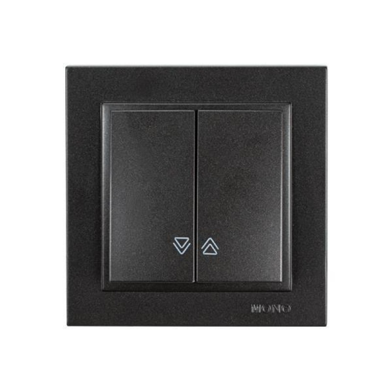 DESPINA ROLLER BLINDS CONTROL SWITCH FUME 152-10312