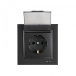 DESPINA SOCKET OUTLET EARTHED WITH PROTECTION COVER FUME 152-10333 DESPINA SOCKET OUTLET EARTHED WITH PROTECTION COVER FUME 152-10333
