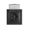 DESPINA SOCKET OUTLET EARTHED WITH PROTECTION COVER FUME 152-10333