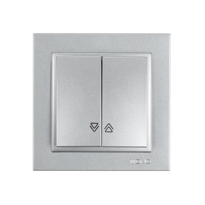 DESPINA ROLLER BLINDS CONTROL SWITCH SILVER 152-10412