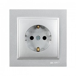 DESPINA CHILDPROOF SOCKET OUTLET EARTHED SCREW TYPE SILVER 152-10432 DESPINA CHILDPROOF SOCKET OUTLET EARTHED SCREW TYPE SILVER 152-10432