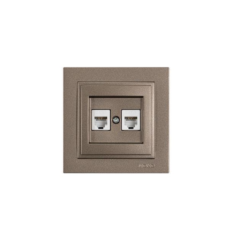 ДВОЕН ТЕЛЕФОНЕН КОНТАКТ DESPINA RJ45 CAT3 ДВОЕН ТЕЛЕФОНЕН КОНТАКТ DESPINA RJ45 CAT3
