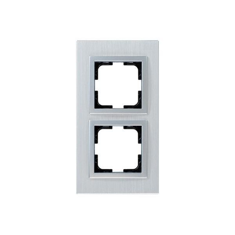 STYLE DOUBLE FRAME SILVER ALUMINIUM 152-10851