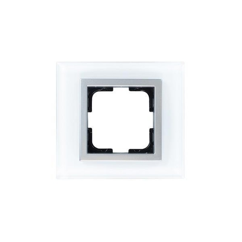 STYLE SINGLE FRAME WHITE GLASS 152-10880