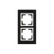 STYLE DOUBLE FRAME FUME GLASS 152-10891