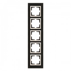 STYLE 5 GANG FRAME FUME GLASS 152-10894 STYLE 5 GANG FRAME FUME GLASS 152-10894