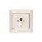 NUMERIC TELEPHONE SOCKET-RJ11 CREAM 152-16113