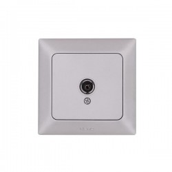 TV SOCKET FINITE SILVER 152-16209 TV SOCKET FINITE SILVER 152-16209